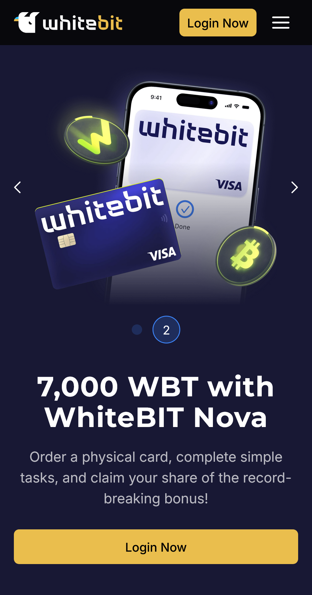 whitebit Login